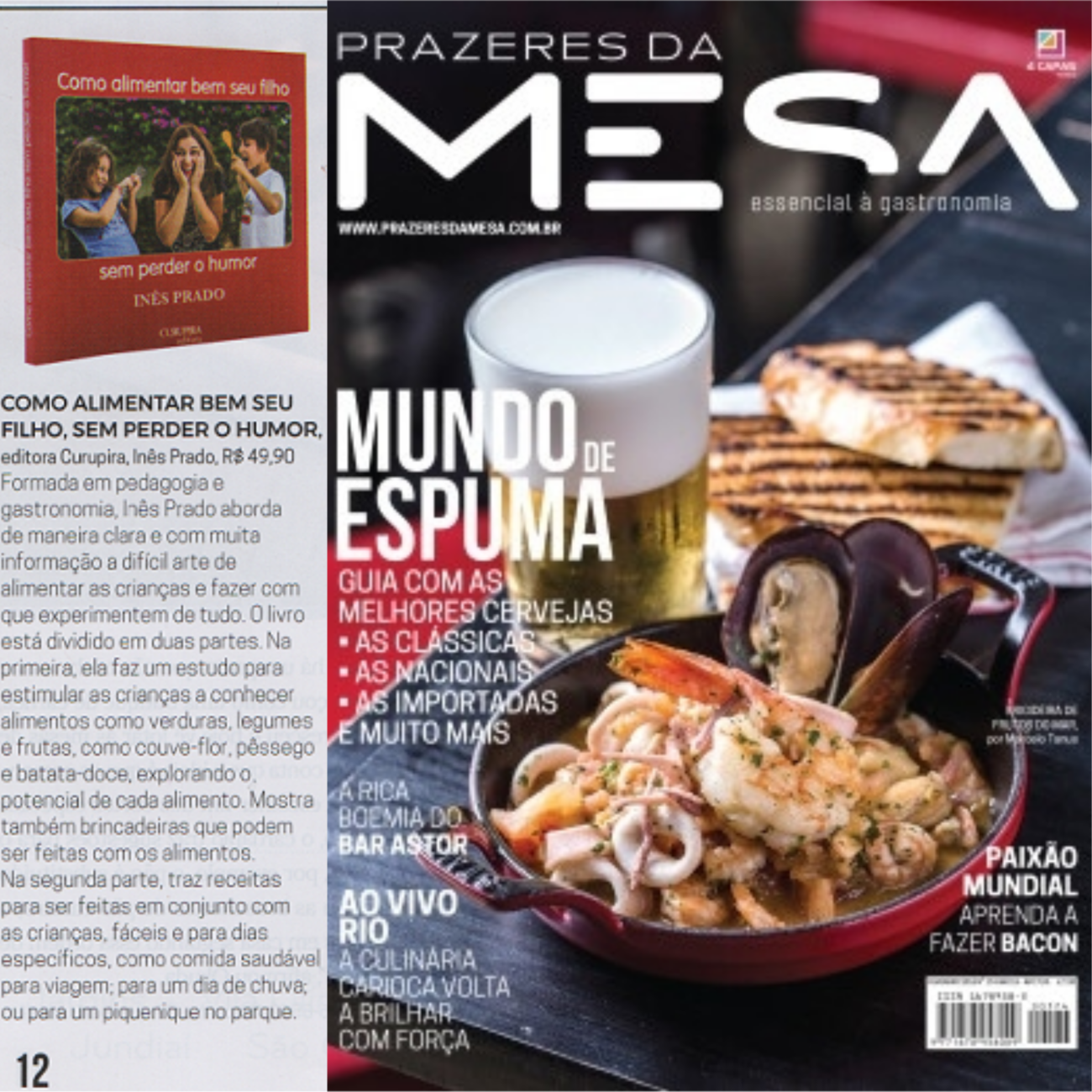 Revista prazeres da mesa