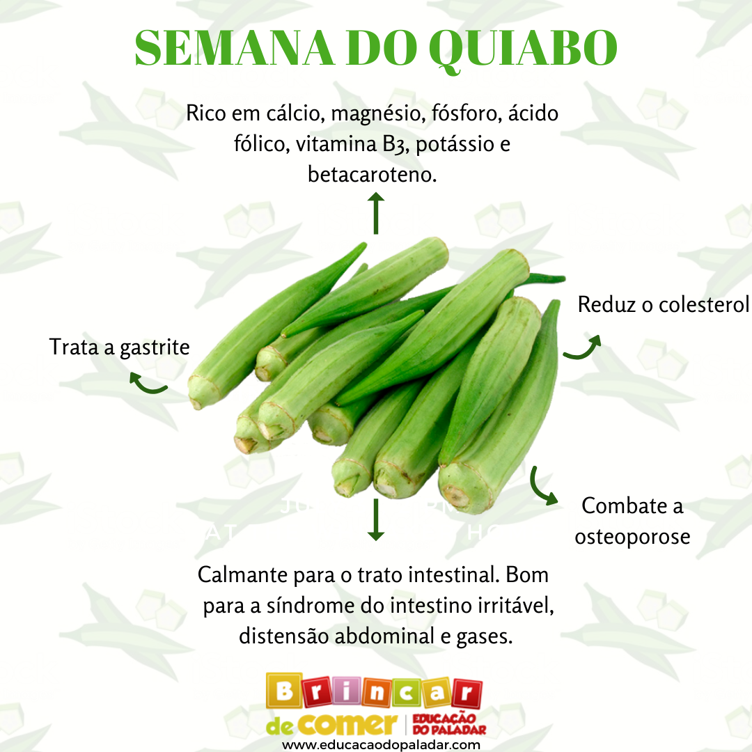 Benefícios do quiabo