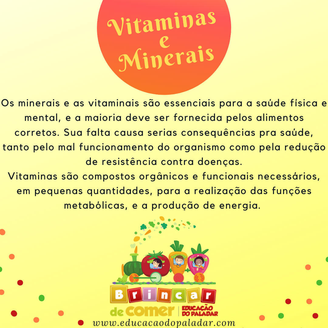 VITAMINAS - O QUE ACONTECE SE FALTAR?