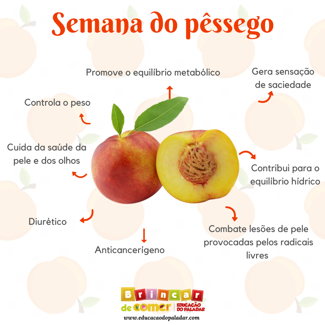 Benefícios do pêssego